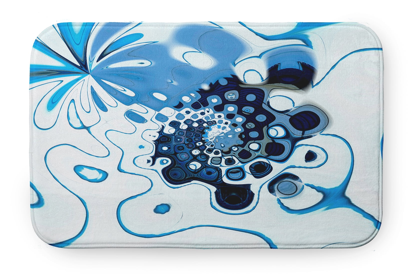 Simply Daisy Summer Splash Pet Feeding Mat for Dogs and Cats