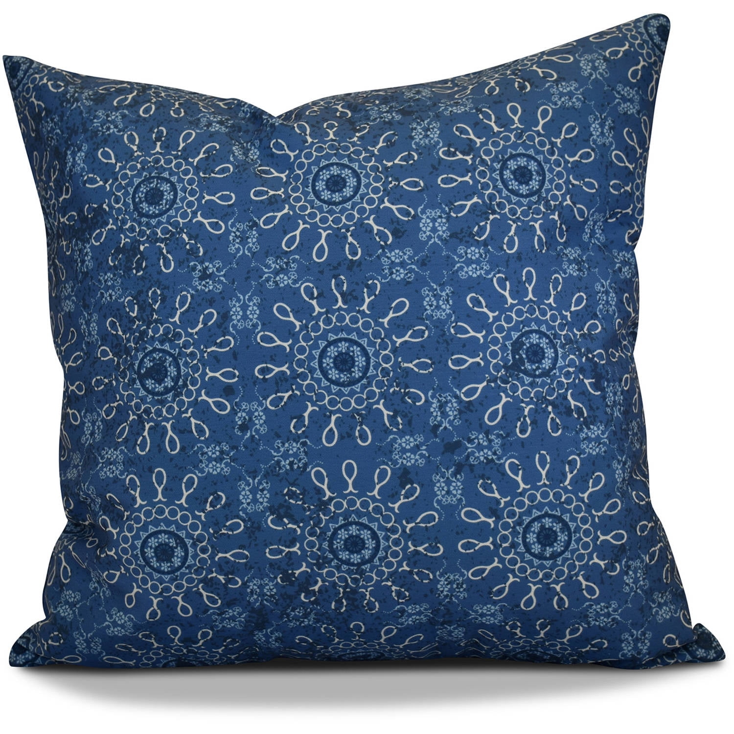 Simply Daisy Sun Tile Geometric Print Outdoor Pillow