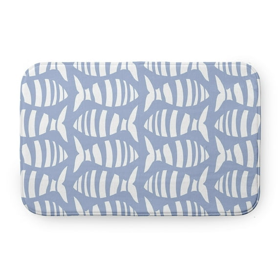 Simply Daisy Swimming School Pet Feeding Mat for Dogs and Cats