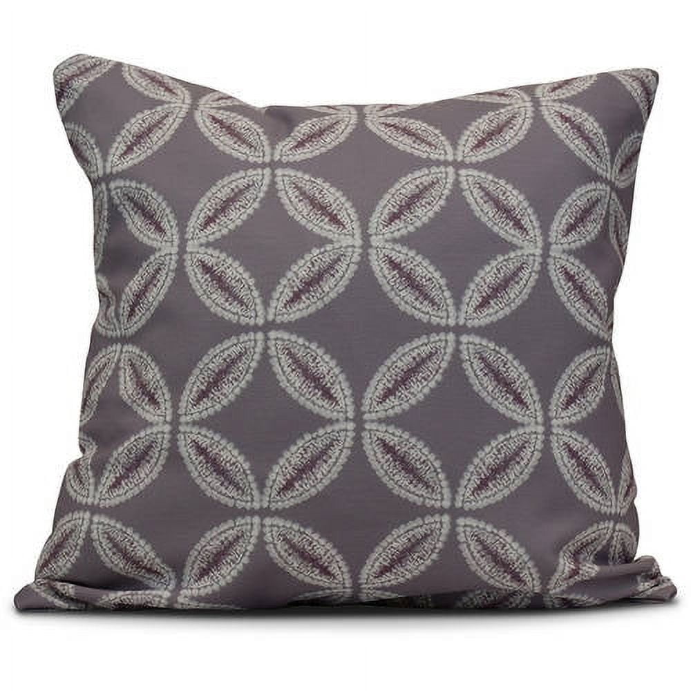Simply Daisy Tidepool Geometric Print Outdoor Pillow