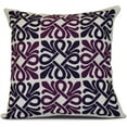 thumbnail image 1 of Simply Daisy, Tiki Square, Geometric Print Outdoor Pillow, 1 of 2