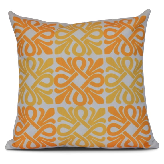 Simply Daisy, Tiki Square, Geometric Print Pillow