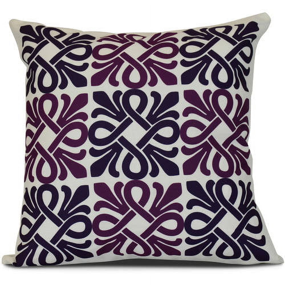 Simply Daisy, Tiki Square, Geometric Print Pillow