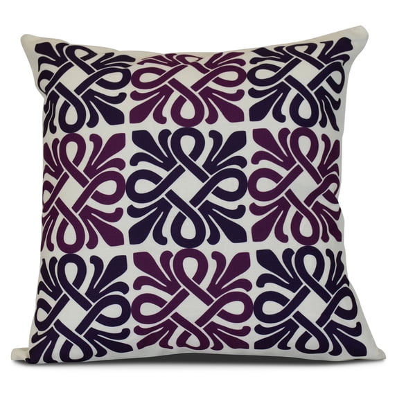 Simply Daisy, Tiki Square, Geometric Print Pillow