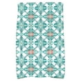 thumbnail image 1 of Simply Daisy Tile Geometric Print Hand Towel, 1 of 2