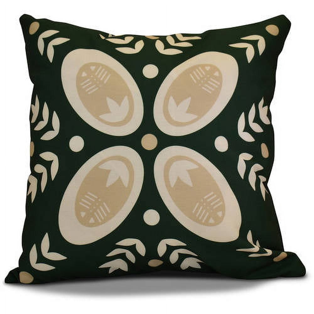 Simply Daisy Tradition Geometric Print Outdoor Pillow