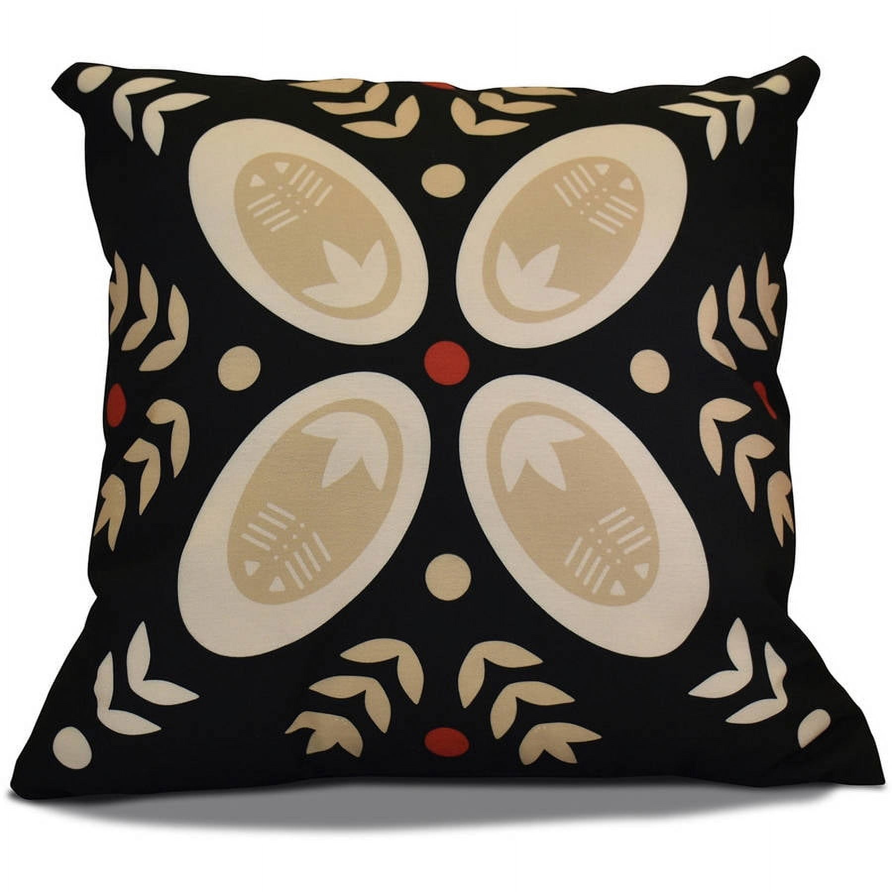 Simply Daisy Tradition Geometric Print Outdoor Pillow