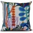 thumbnail image 1 of Simply Daisy, Tropical Jungle, Floral Print Outdoor Pillow, 1 of 2