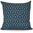thumbnail image 1 of Simply Daisy, Tufted Geometric Print Outdoor Pillow, 1 of 2