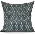thumbnail image 1 of Simply Daisy, Tufted Geometric Print Outdoor Pillow, 1 of 2