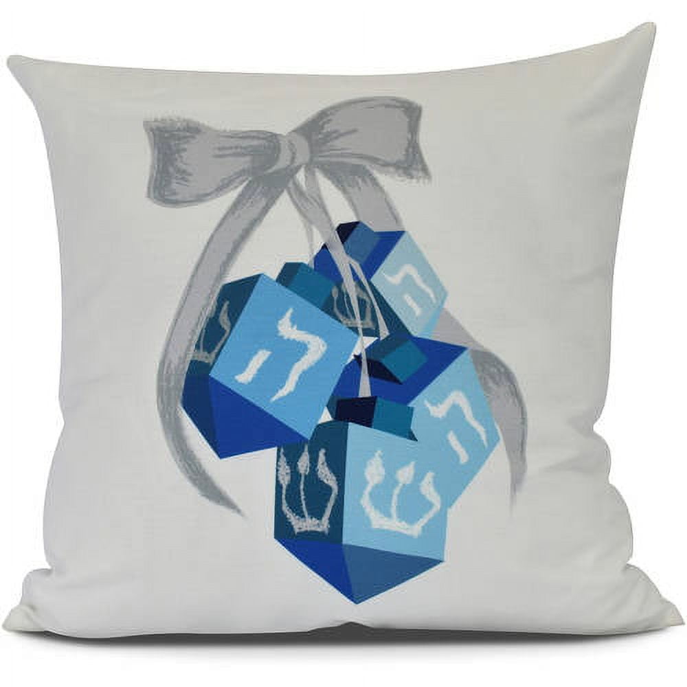 Simply Daisy, Turn, Turn, Turn, Geometric Print Outdoor Pillow