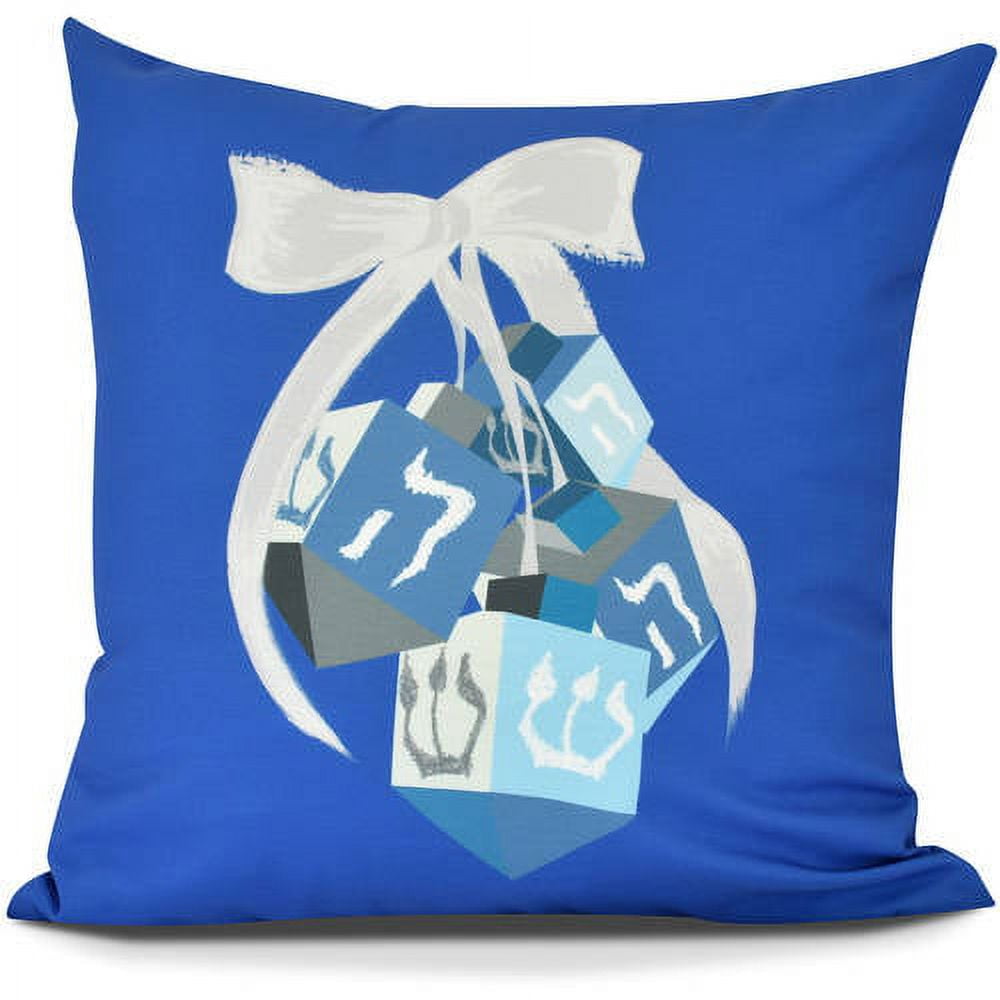 Simply Daisy, Turn, Turn, Turn, Geometric Print Outdoor Pillow