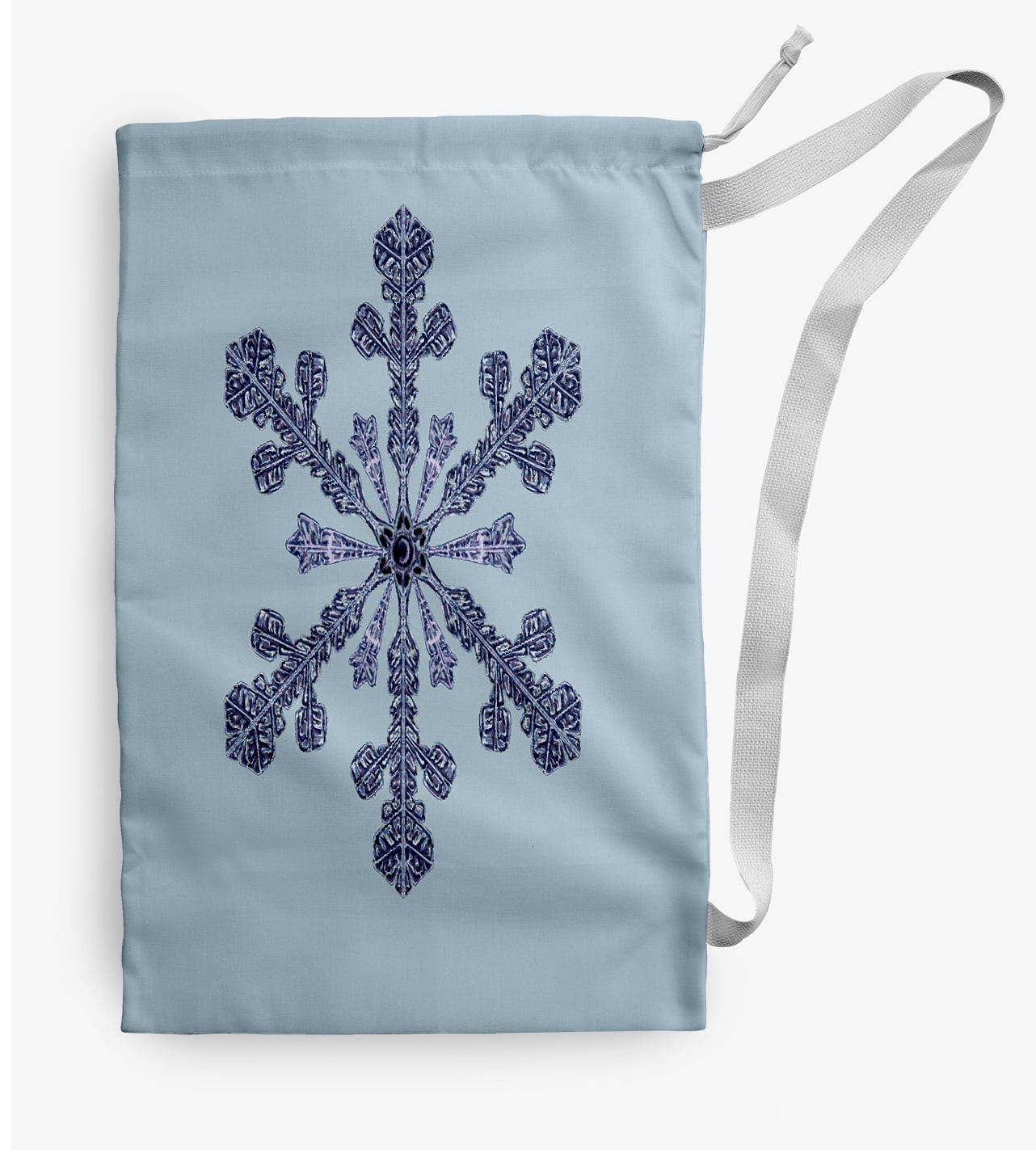 Simply Daisy Vail 28 x 36 in Blue Laundry Bag