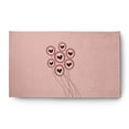 thumbnail image 1 of Simply Daisy Valentines Day Graphic Prints Area Rug, 3' x 5', 1 of 2