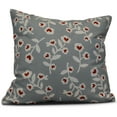 thumbnail image 1 of Simply Daisy Valentines Floral Holiday Floral Print Outdoor Pillow, 1 of 2