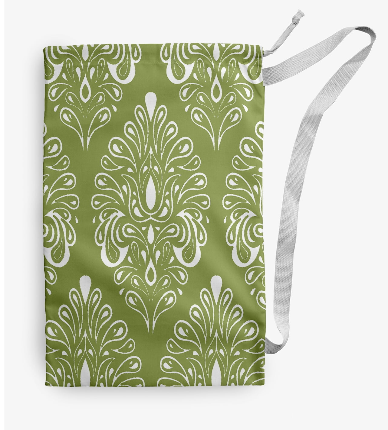 Simply Daisy Veranda 18 x 29 in Green Laundry Bag