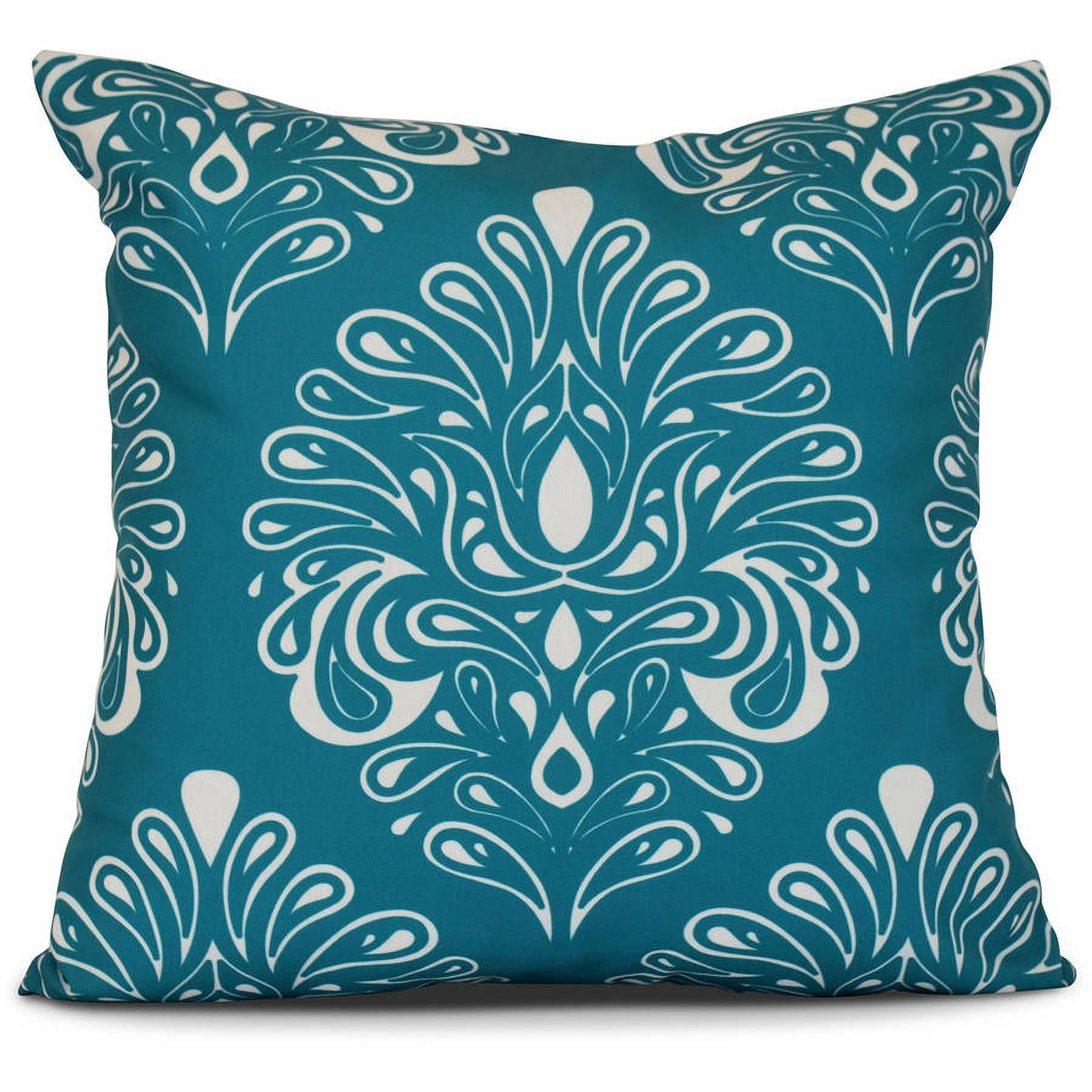 Simply Daisy, Veranda, Geometric Print Outdoor Pillow