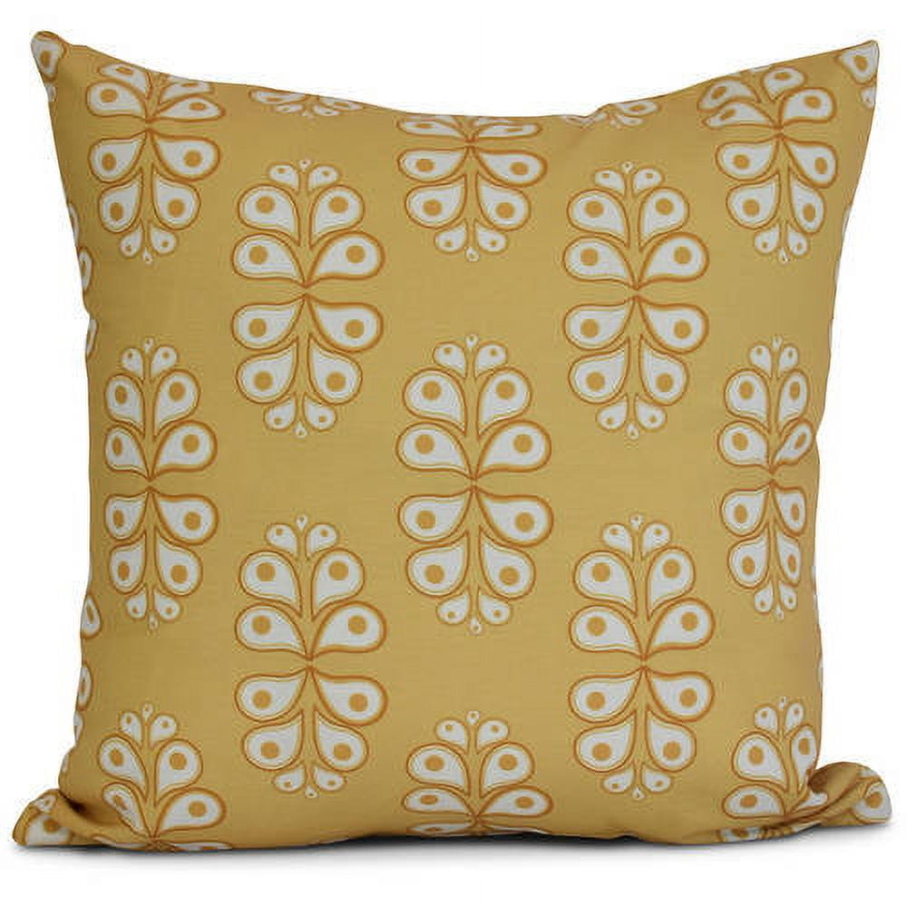 Simply Daisy, Wacky Paisley, Geometric Print Pillow