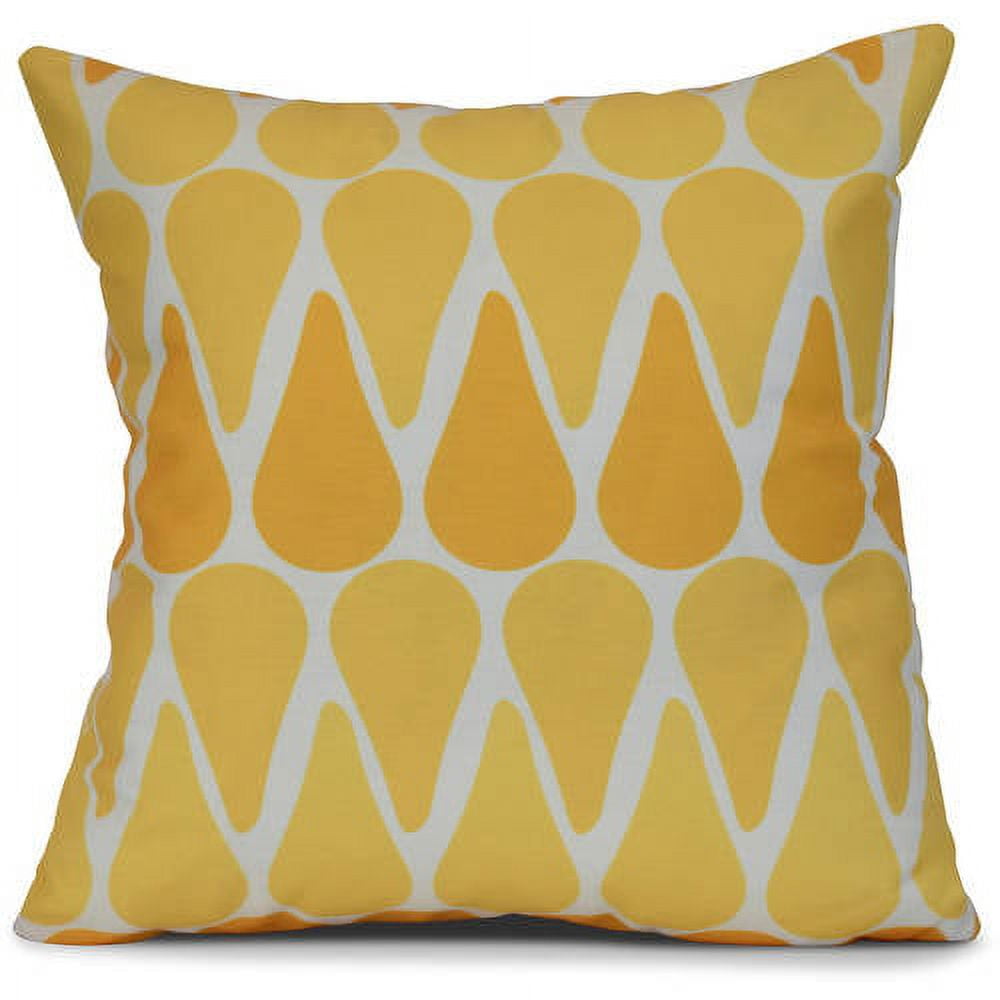 Simply Daisy, Watermelon Seeds, Geometric Print Pillow