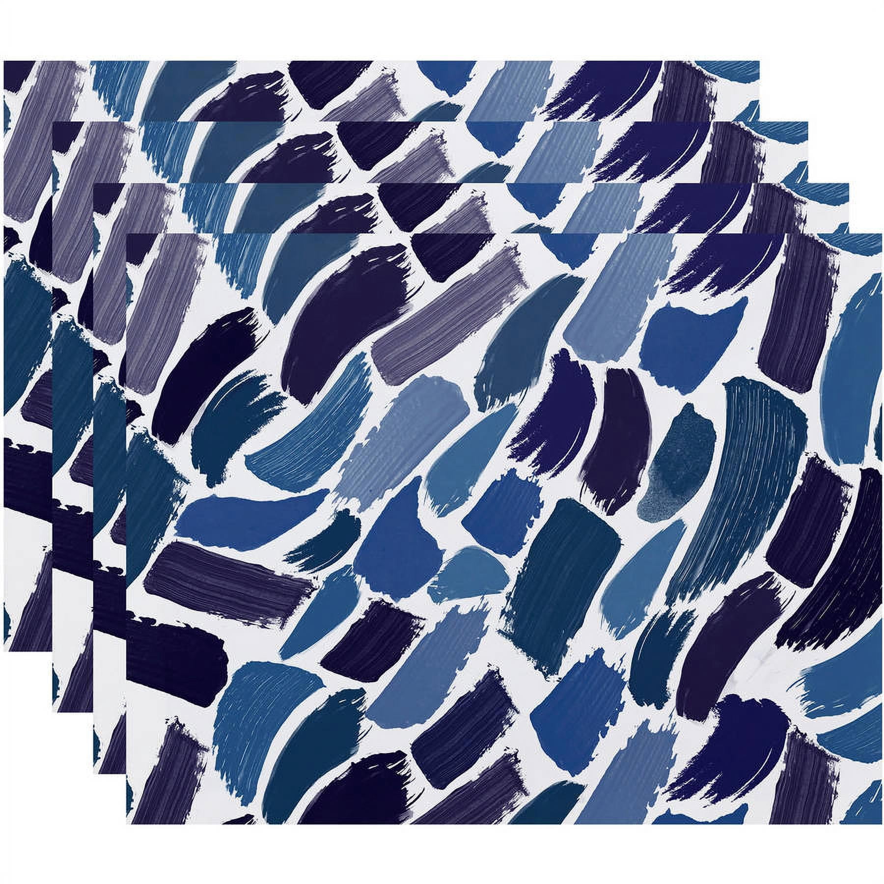 Simply Daisy Wenstry Geometric Print Placemat, Set of 4