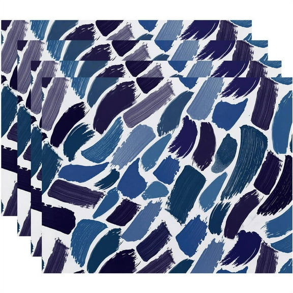 Simply Daisy Wenstry Geometric Print Placemat, Set of 4