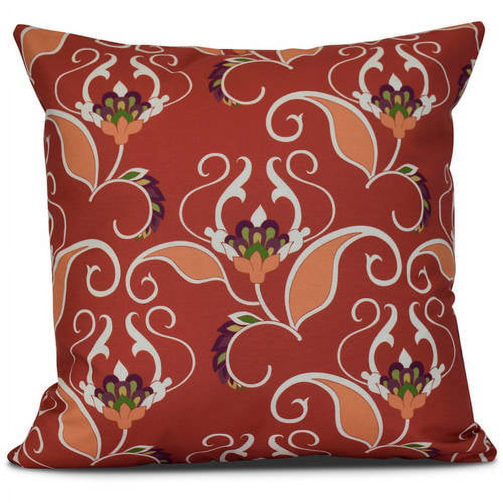 Simply Daisy, West Indies, Floral Print Outdoor Pillow