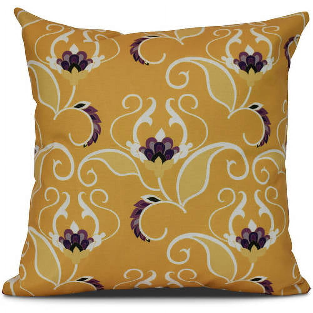 Simply Daisy, West Indies, Floral Print Outdoor Pillow