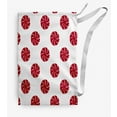 thumbnail image 1 of Simply Daisy Whirl of The Season Geometric 28 x 36 in Red Laundry Bag, 1 of 3