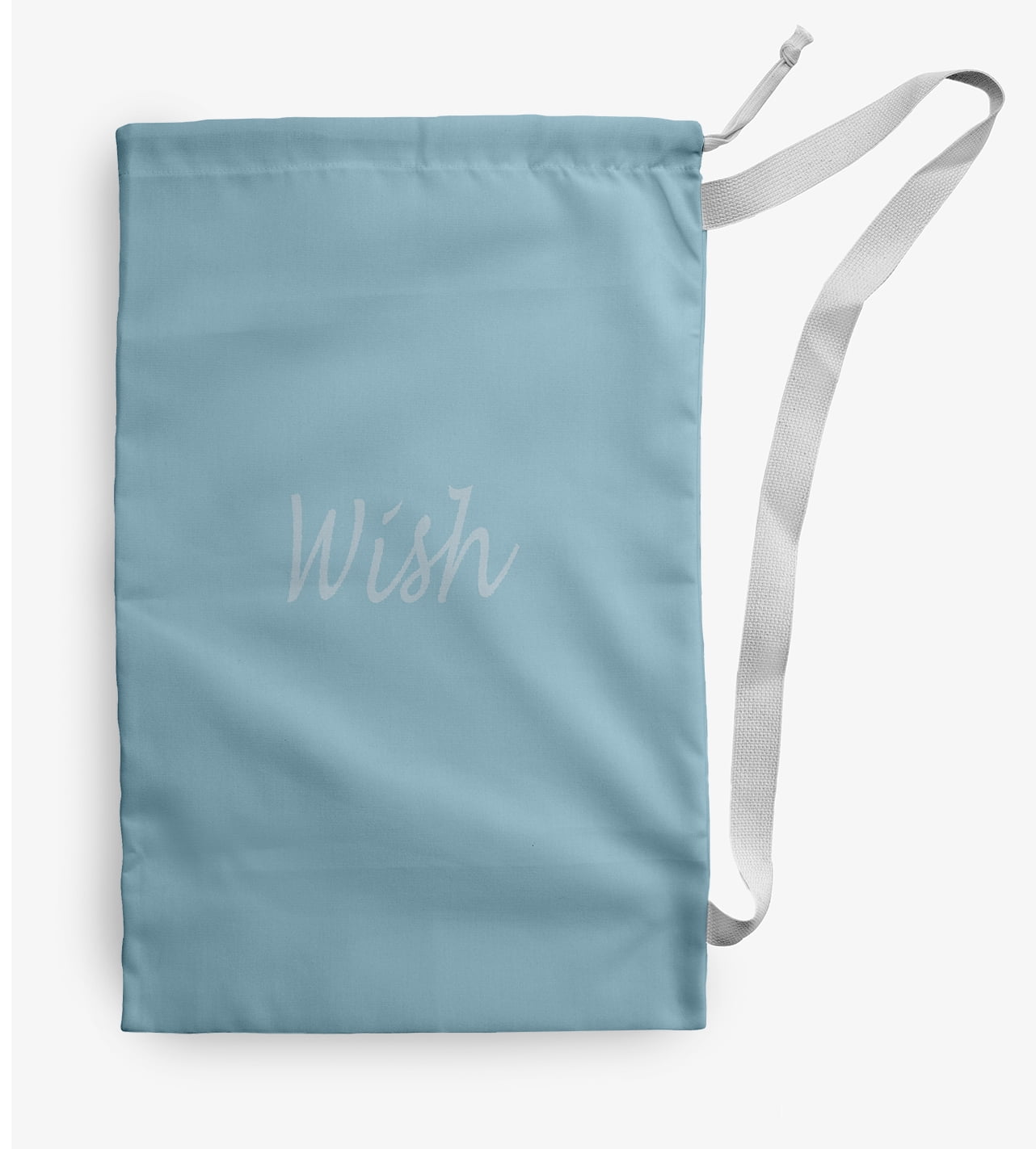 Simply Daisy Wish 28 x 36 in Blue Laundry Bag