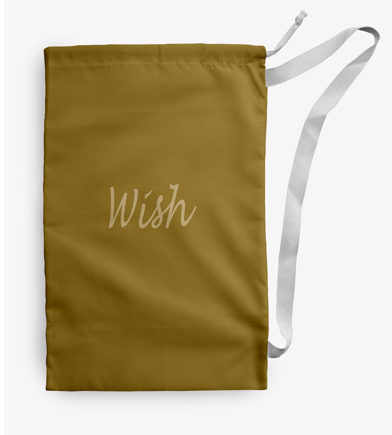 Simply Daisy Wish 28 x 36 in Gold Laundry Bag