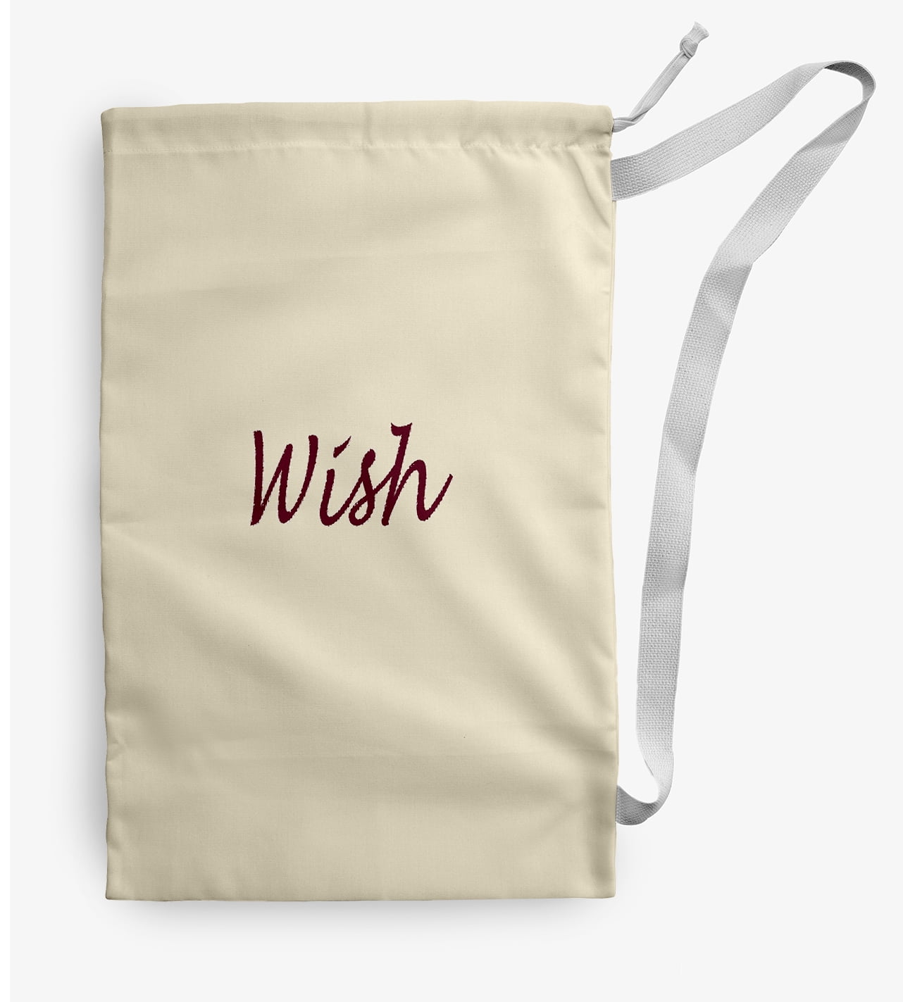 Simply Daisy Wish 28 x 36 in Red Laundry Bag
