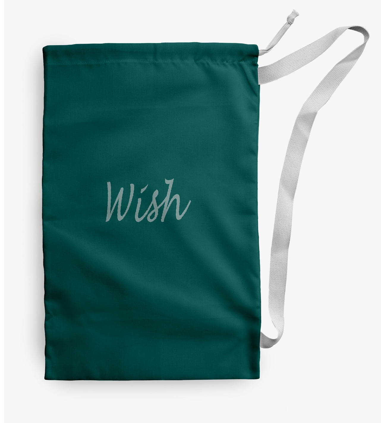 Simply Daisy Wish 28 x 36 in Teal Laundry Bag