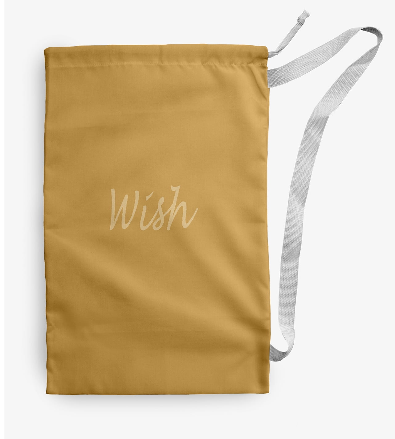 Simply Daisy Wish 28 x 36 in Yellow Laundry Bag
