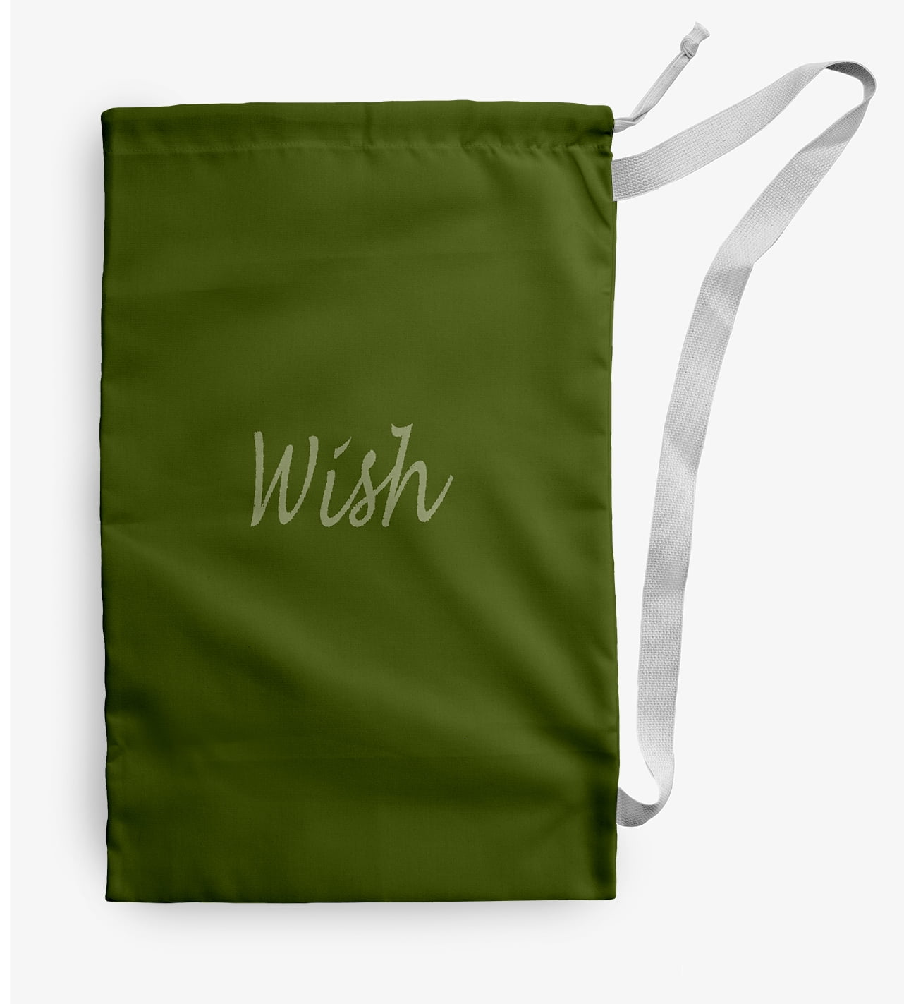 Simply Daisy Wish Fern Green Novelty Christmas Laundry Gift Bag