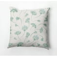 thumbnail image 1 of Simply Daisy Wishing Flowers Outdoor Pillow, Green/White, 14 in x 20 in, 1 of 1