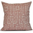 thumbnail image 1 of Simply Daisy, Woven Tiki, Geometric Print Outdoor Pillow, 1 of 2