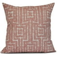 thumbnail image 1 of Simply Daisy, Woven Tiki, Geometric Print Pillow, 1 of 2