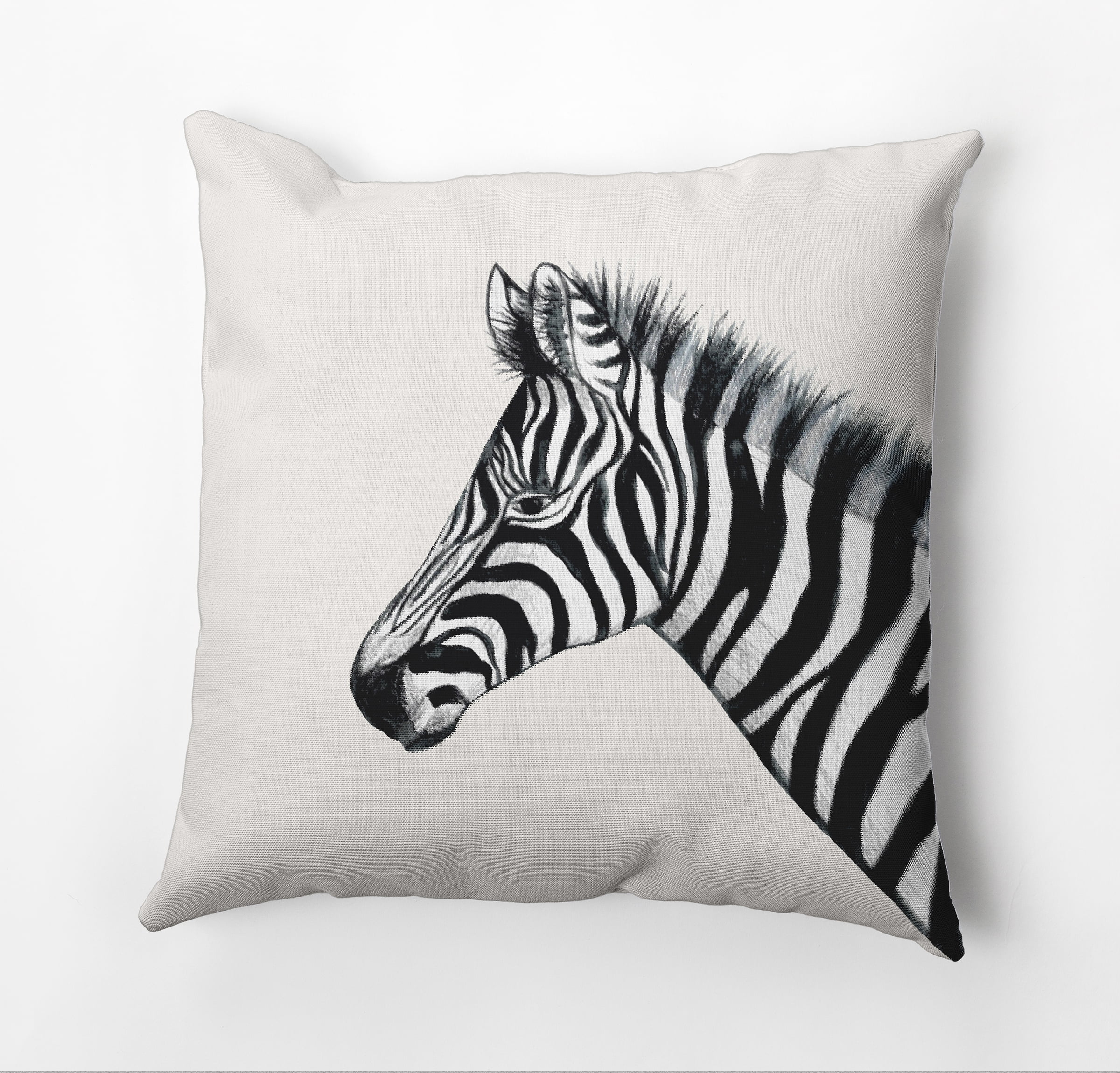 Simply Daisy Zebra Decorative Throw Pillow