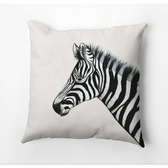 Simply Daisy Zebra Decorative Throw Pillow