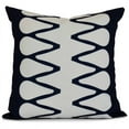 thumbnail image 1 of Simply Daisy, Zipped, Geometric Print Pillow, 1 of 2