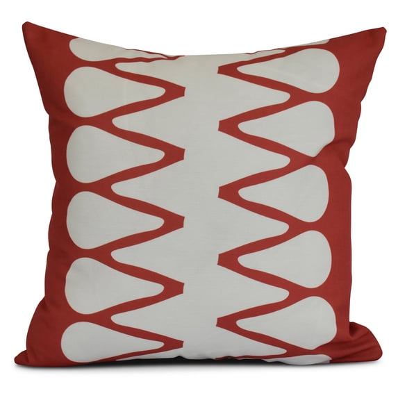 Simply Daisy, Zipped, Geometric Print Pillow