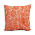 thumbnail image 1 of Simply Daisy's Flower Bell 16 inch Orange Decorative Floral Throw Pillow, 1 of 2