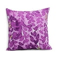 thumbnail image 1 of Simply Daisy's Flower Bell 26 inch Purple Decorative Floral Throw Pillow, 1 of 2