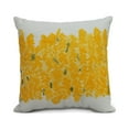 thumbnail image 1 of Simply Daisy's Flower Bell Bunch 26 inch Yellow Decorative Floral Throw Pillow, 1 of 2