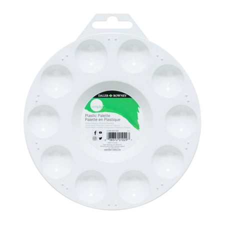 Simply Daler-Rowney Plastic Palette, 1 Each