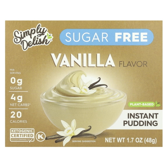 Simply Delish Pudding Mix - Vanilla , 1.7 Oz