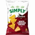 thumbnail image 1 of Simply Doritos Tortilla Chips White Cheddar Nacho Flavored, 7.5 oz Bag ( 4 Pack ), 1 of 5