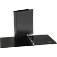 Simply Economy 1/2inch 3Ring View Binders, Black, 24/Carton (23738