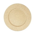 thumbnail image 1 of Simply Elegant Glitter Plastic Plastic Charger Plate | Service Plate for Parties, Dinner, Weddings, Quinceaneras and Events | 13 inch Diameter | Gold- Gloss Finish | Set of 12, 1 of 4