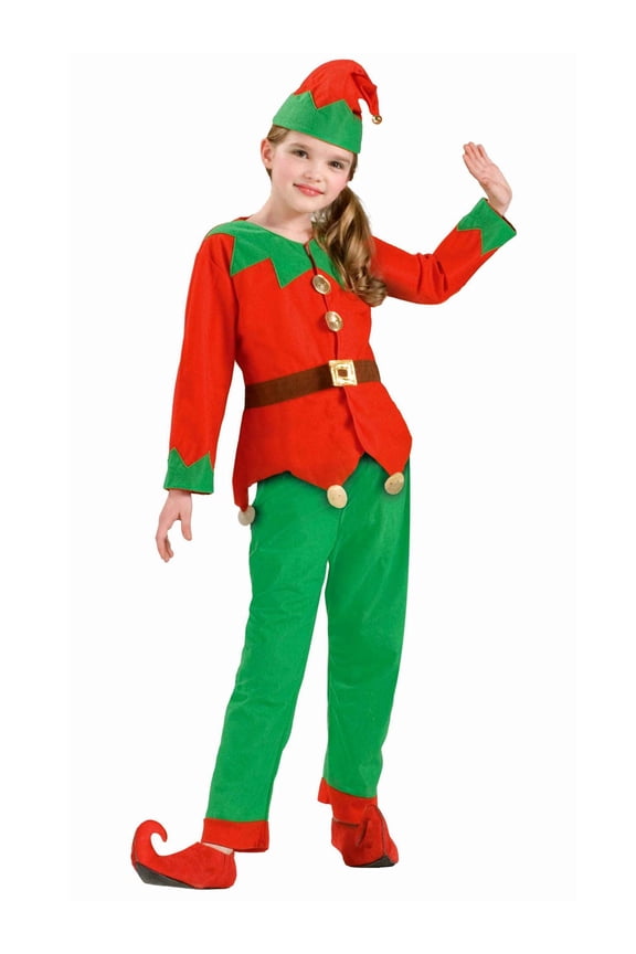 Classic Simply Elf Costume for Kids, Unisex One Size